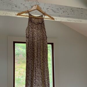 Doen Floral Print Midi Dress